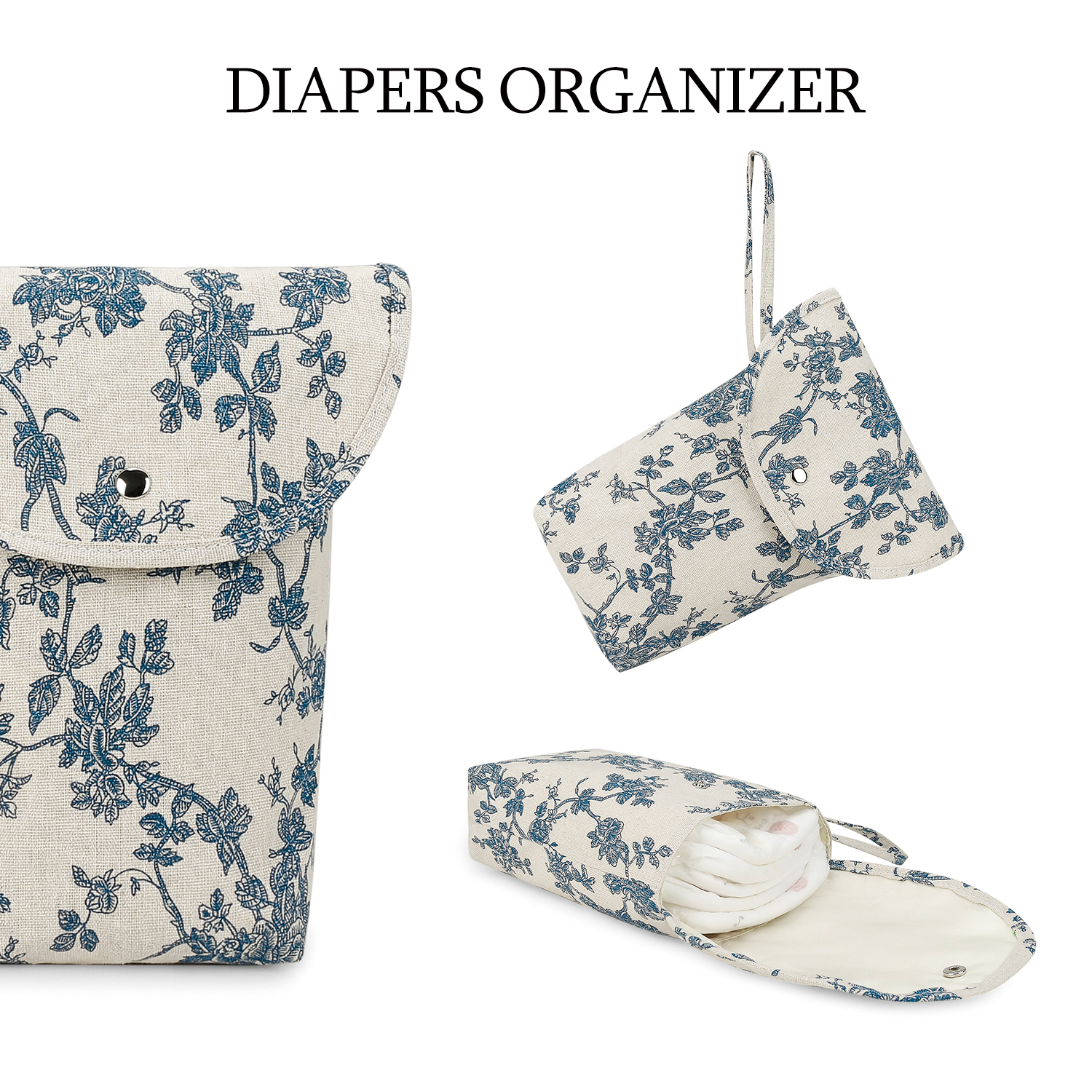 Diaper Bag Backpack - Baby Diaper Bag Reusable Mommy Diaper