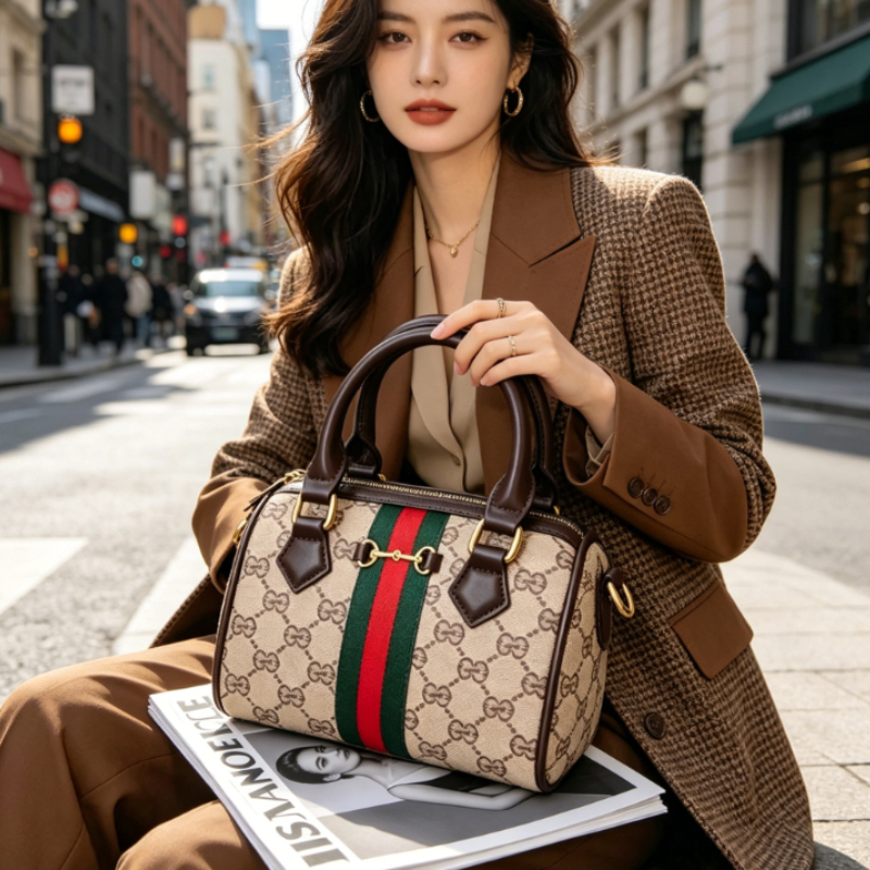 Diaper Bag Backpack - High-end Leather Diaper Bag for Ladies