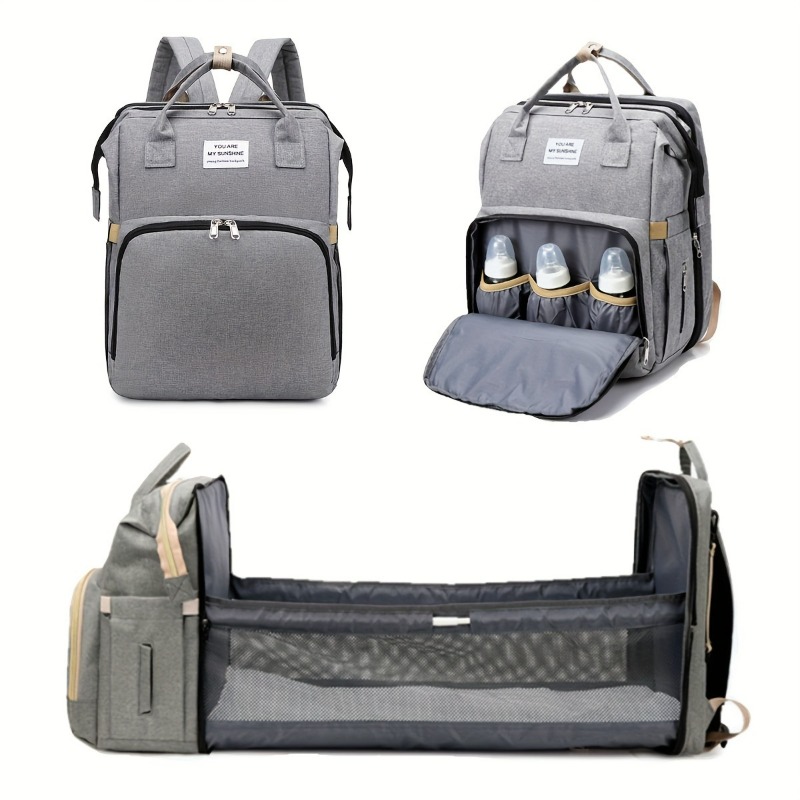 Fashionable Folding Baby Crib  - Diaper Bag Backpack incelemesi ve fiyatı