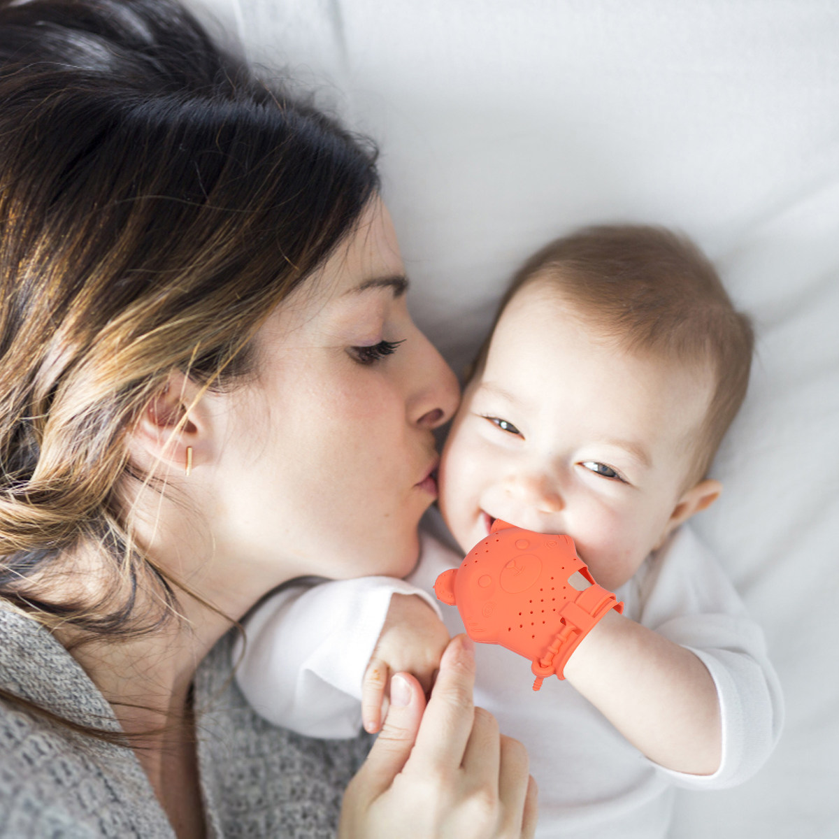 Silicone Baby Teether Glove Mi - Teething Mitten Baby incelemesi ve fiyatı
