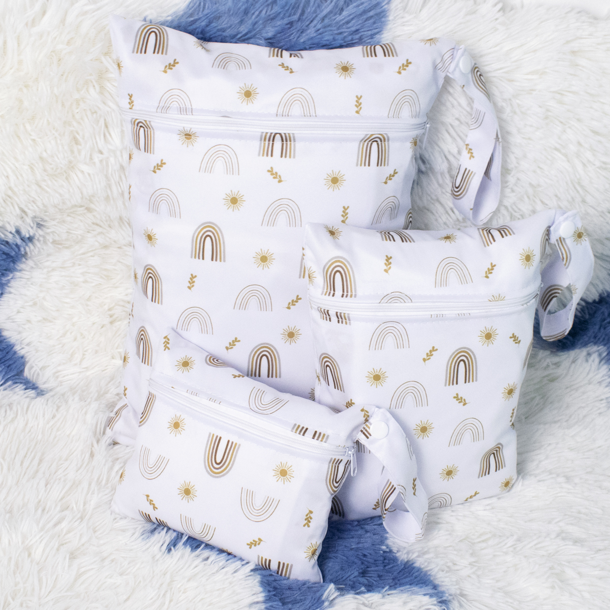 3PCS Travel Wash Cosmetic Bag  - Diaper Bag Backpack incelemesi ve fiyatı