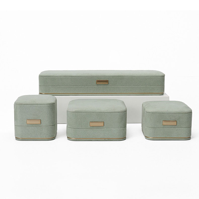 Luxury Velvet Jewelry Set Gift - Baby Products Storage Box incelemesi ve fiyatı