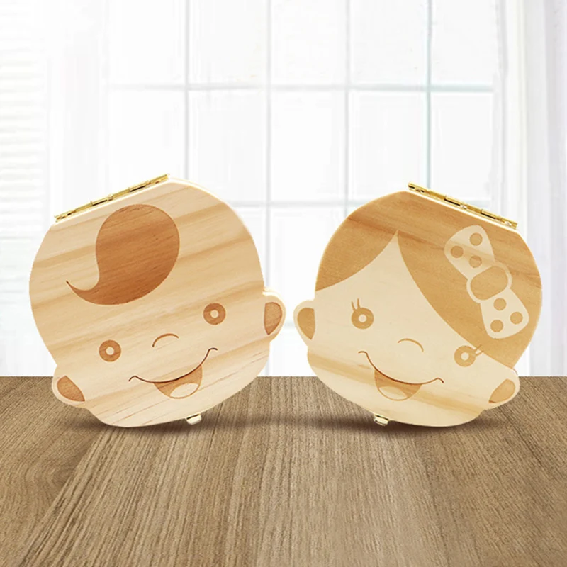 Baby Tooth Box Wooden Kids Mil - Baby Products Storage Box incelemesi ve fiyatı