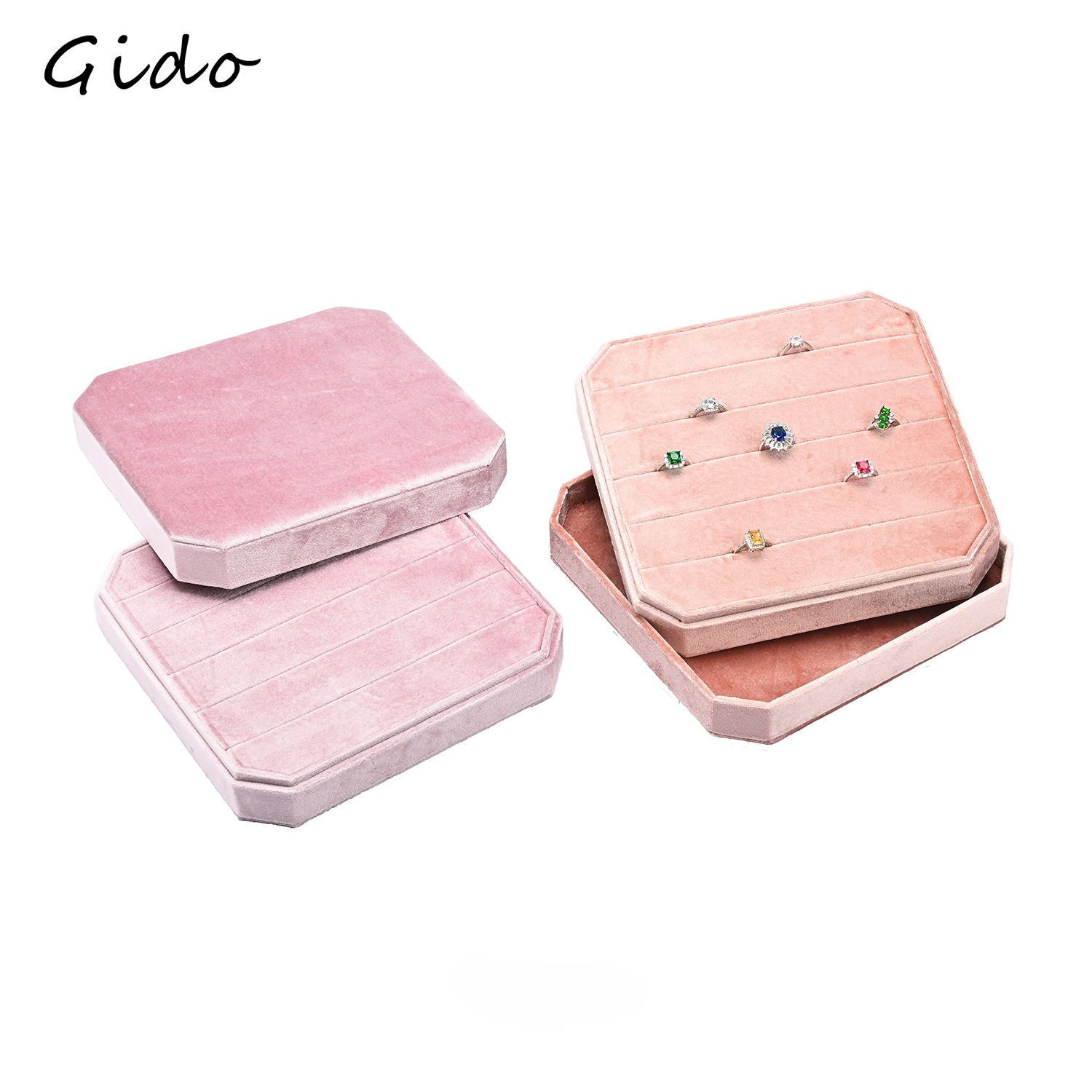 Velvet Ring Earring Organizer  - Baby Products Storage Box incelemesi ve fiyatı