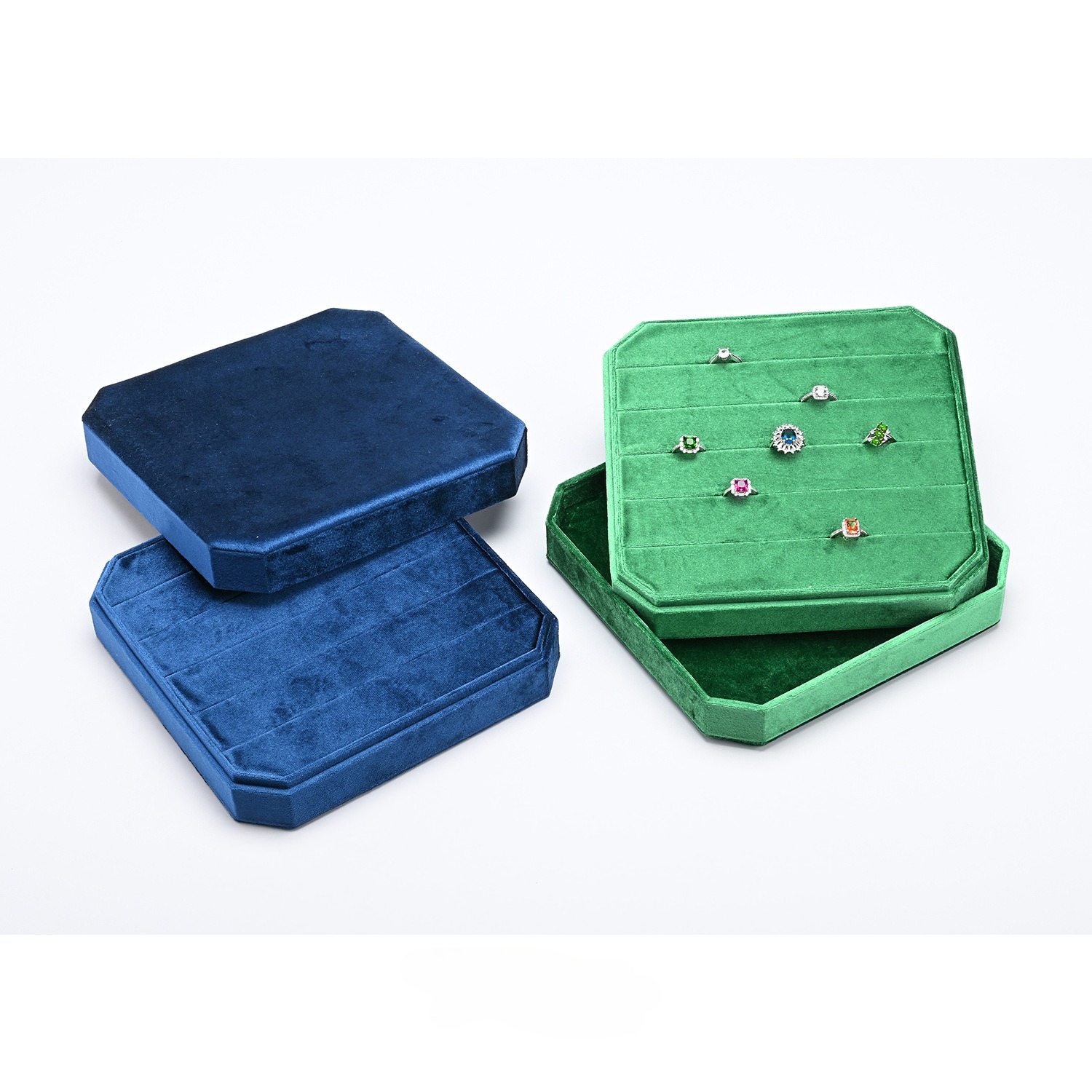 Velvet Ring Earring Organizer  - Baby Products Storage Box incelemesi ve fiyatı