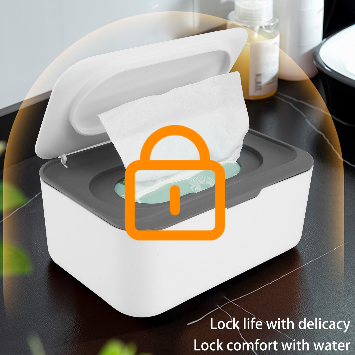 Wet Tissue Box Paper Dispenser - Baby Products Storage Box incelemesi ve fiyatı