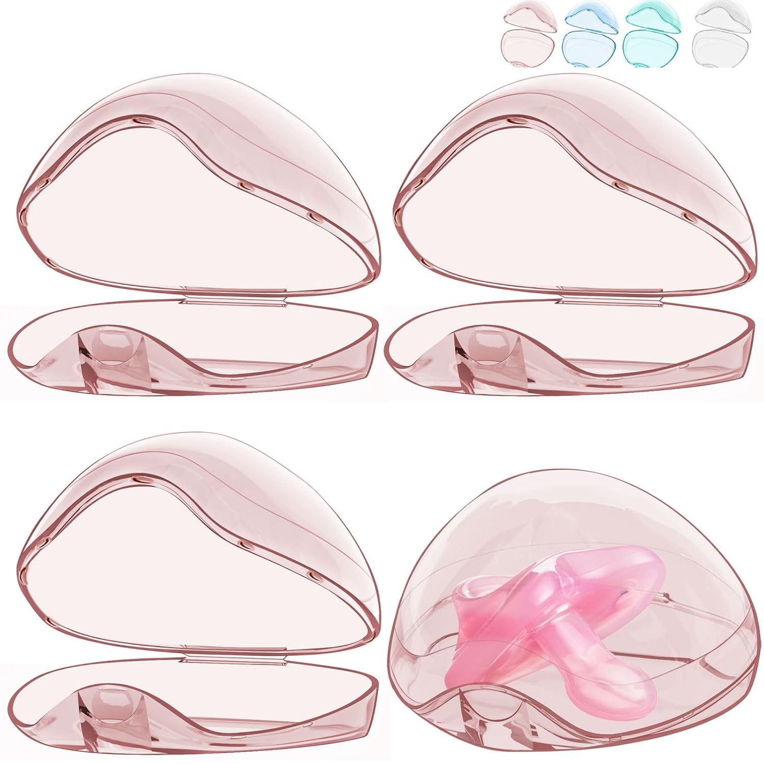 Pacifier Holder - 2/4 Pcs Trav - Baby Products Storage Box incelemesi ve fiyatı