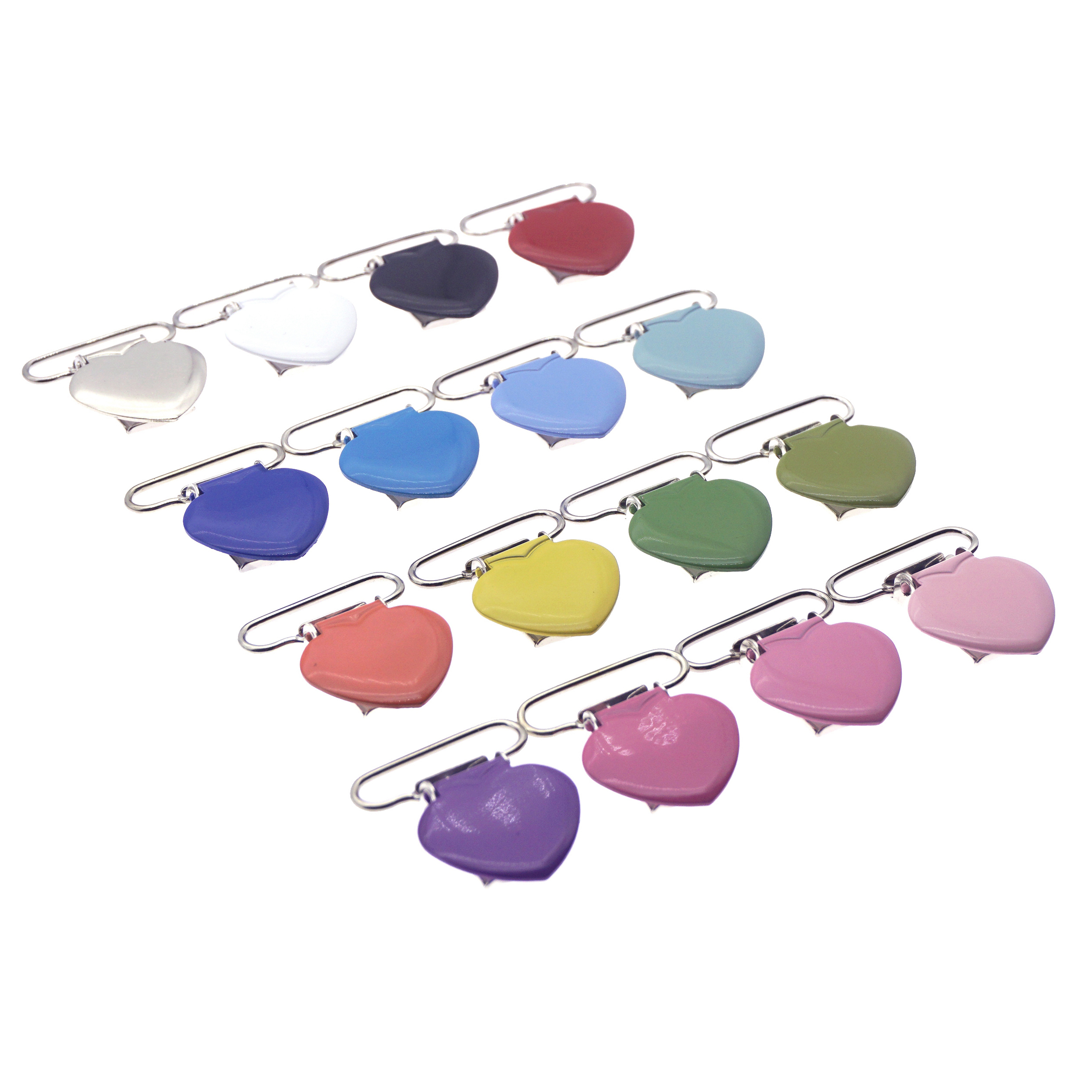 50 pcs Enamel Heart Shape Baby - Teething Mitten Baby incelemesi ve fiyatı